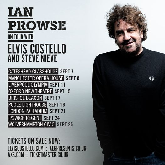 2024 Costello &amp; Nieve tour poster Prowse